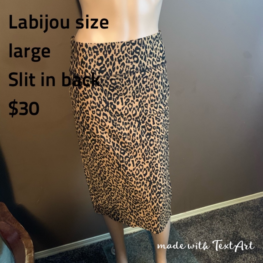 Leopard Skirt